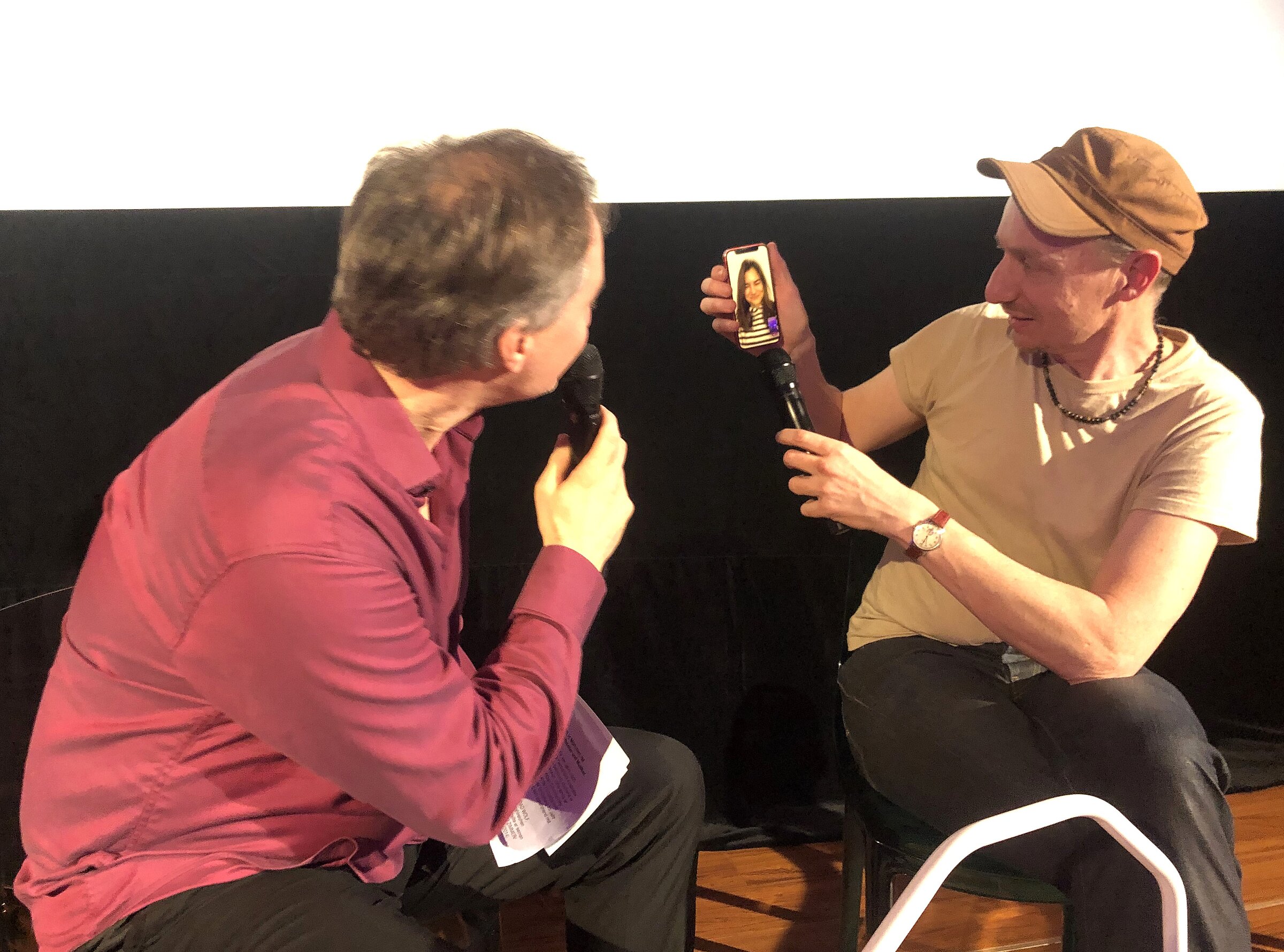 Das besondere Filmgespräch mit Nadine Dubois & Dietrich Brüggemann (c) FILMLAND MV M.Hoffmann